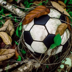 Soccer Ball cover by roots and hojas-2